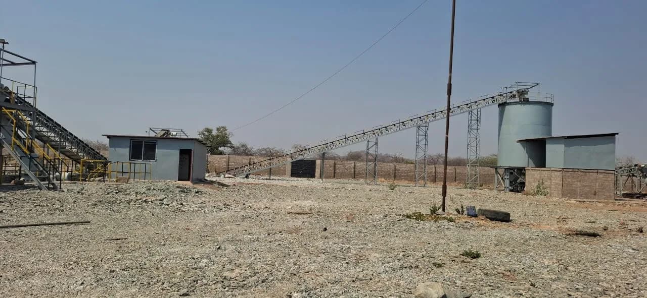 CIP plant conveyor structure and site office