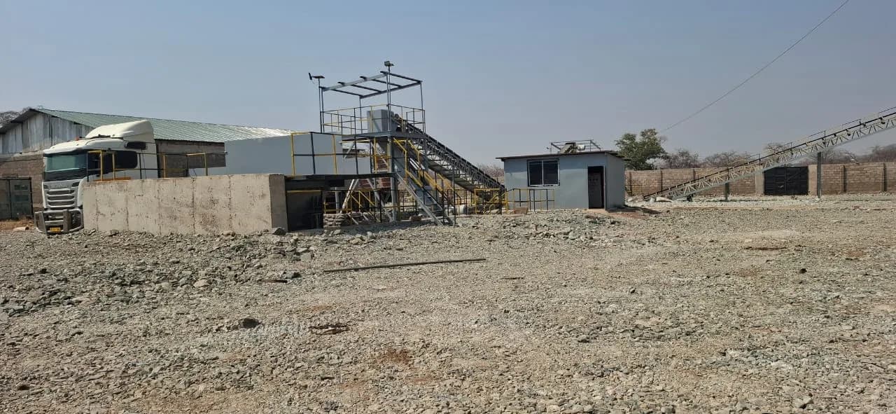 CIP tanks beside the mill and storage silo